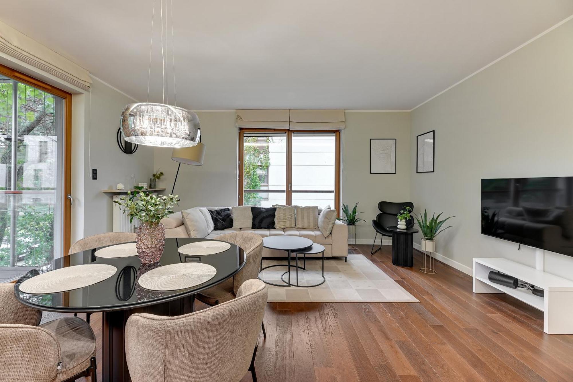 Nadmorski Park Comfort Apartments Gdansk Bagian luar foto
